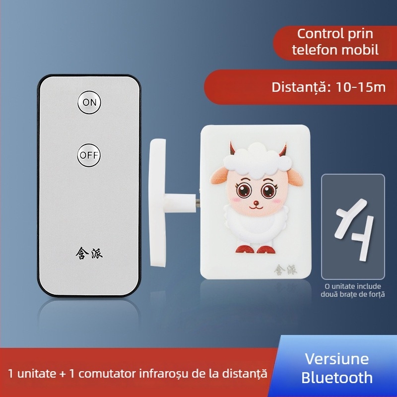 Comutator Bluetooth cu control prin aplicație mobilă pentru lumină — controler inteligent pentru spații interioare