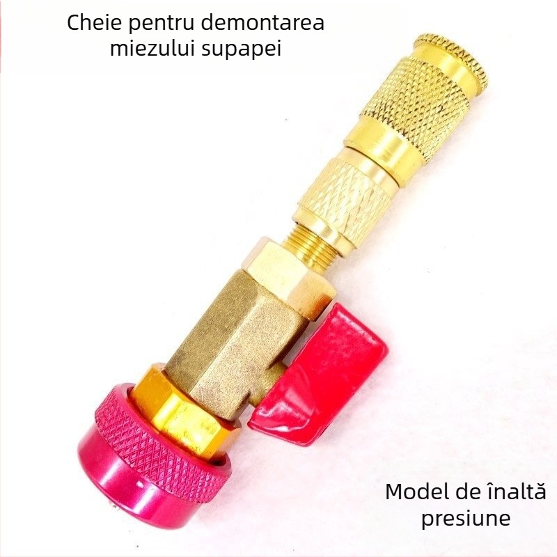 Unealtă de demontare și înlocuire a miezului valvei R134a pentru AC auto