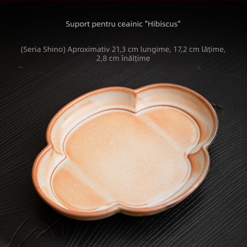 Suport octagonal pentru ceainic, bază de uz casnic pentru ceainic, tavă de ceai, întreținere ceainic, tavă de uscare pentru preparare, accesorii set ceai, pernă izolatoare pentru ceainic și ceașcă