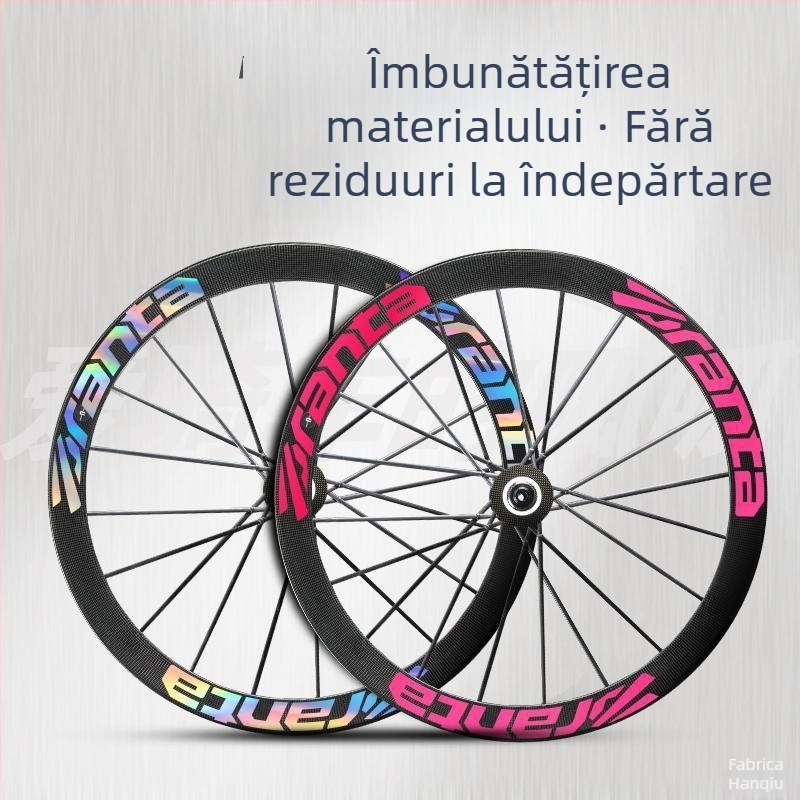 Autocolante pentru butuci, cu schimbare de culoare, pentru Xidesheng Ad350/Ad300 – set de roți pentru bicicletă de șosea