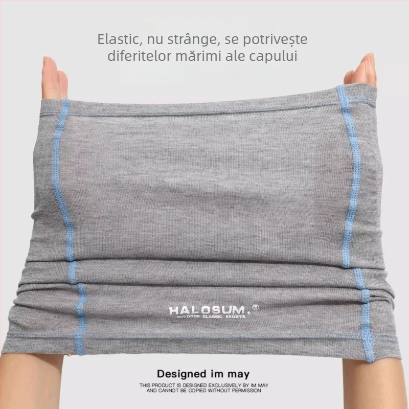 Guler de gât din Tencel și lână, pentru bărbați și femei, toamnă-iarnă, protecție împotriva vântului, respirabil, elastic, multifuncțional pentru ciclism