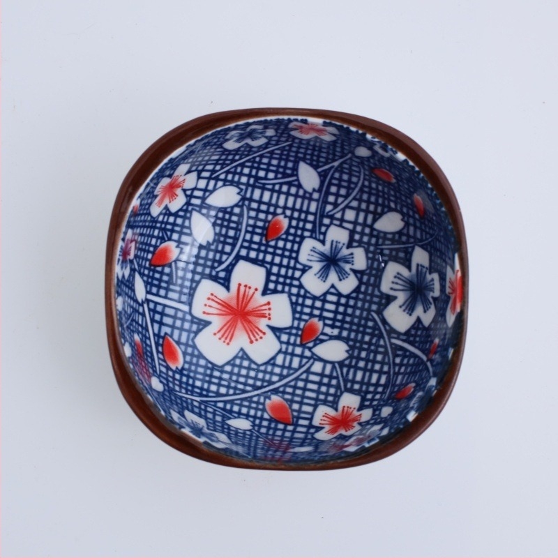 Set creativ de farfurii ceramice pentru uz casnic, farfurioare pentru sos și condimente în stil japonez