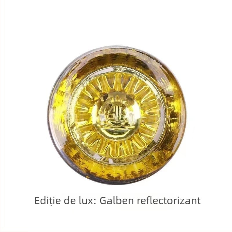 A3 stâlpi de marcaj cu ochi de pisică pentru drum – 360° reflectorizante din sticlă, siguranța rutieră, indicatoare de circulație înălțate