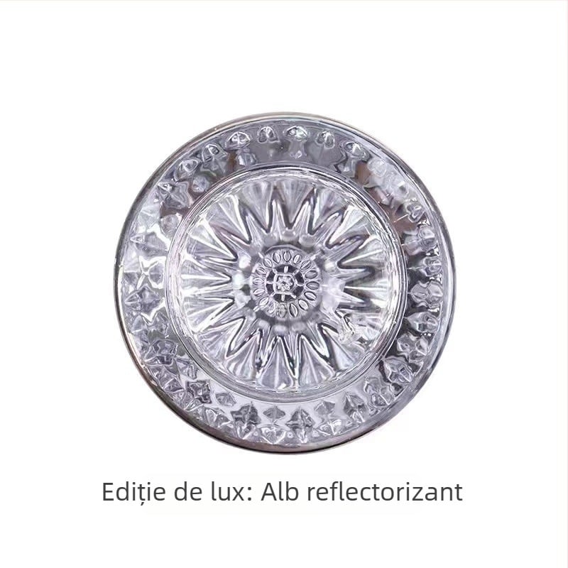 A3 stâlpi de marcaj cu ochi de pisică pentru drum – 360° reflectorizante din sticlă, siguranța rutieră, indicatoare de circulație înălțate