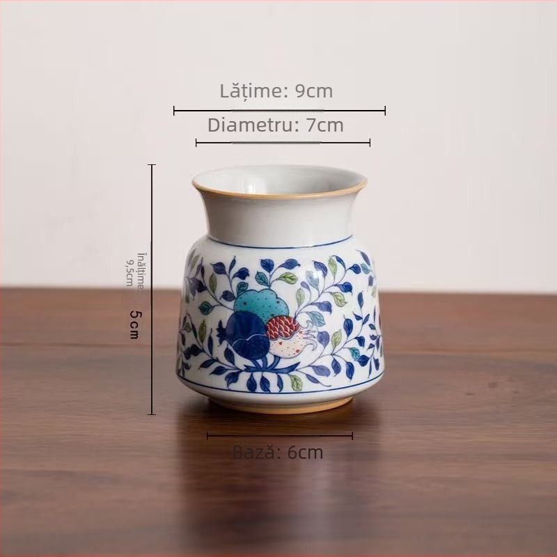 Set de accesorii pentru ceremonia de ceai, stil antic, cu instrumente Six Gentlemen Kung Fu pentru ceai: clips pentru ceai, instrument de întreținere pentru ceai, ac pentru ceai și linguriță