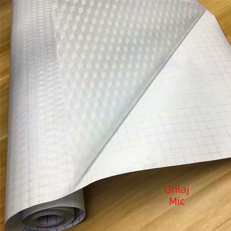 Folie transparentă autoadezivă pentru copertă de carte, rolă mare de 45 cm lățime, protecție pentru manuale, lungime 5,102 m