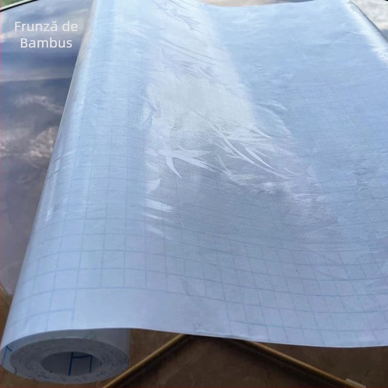 Folie transparentă autoadezivă pentru copertă de carte, rolă mare de 45 cm lățime, protecție pentru manuale, lungime 5,102 m