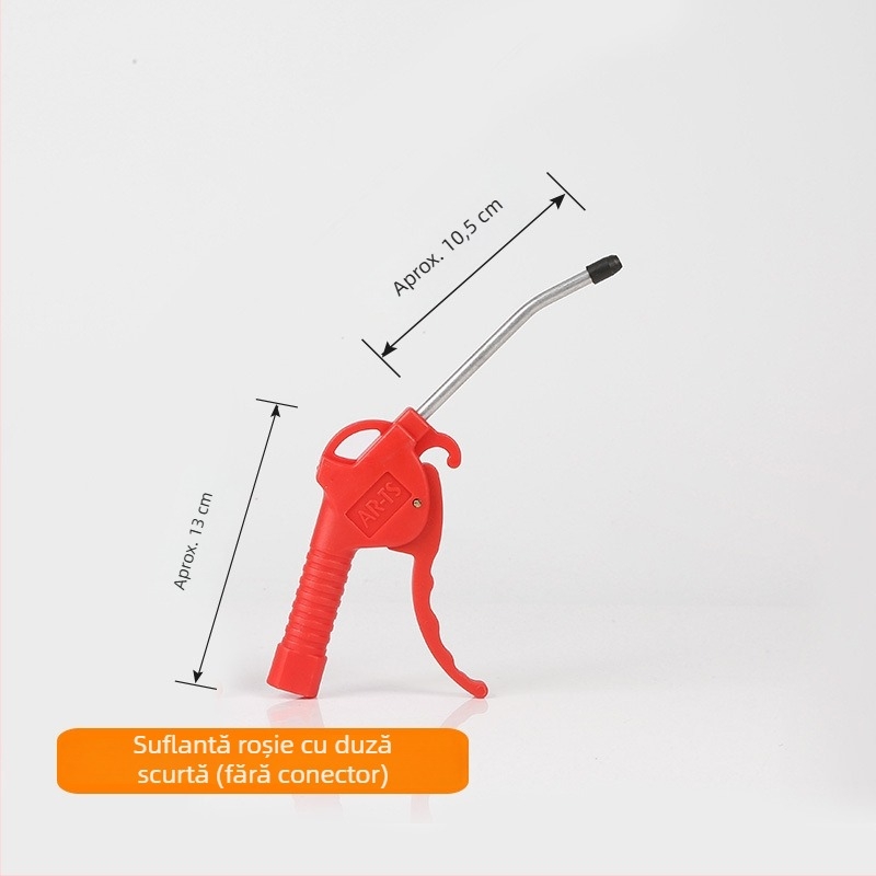 Pistol pneumatic pentru suflarea prafului cu furtun de aer extins, presiune înaltă, industrial
