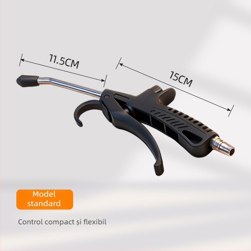 Pistol pneumatic pentru suflarea prafului cu furtun de aer extins, presiune înaltă, industrial