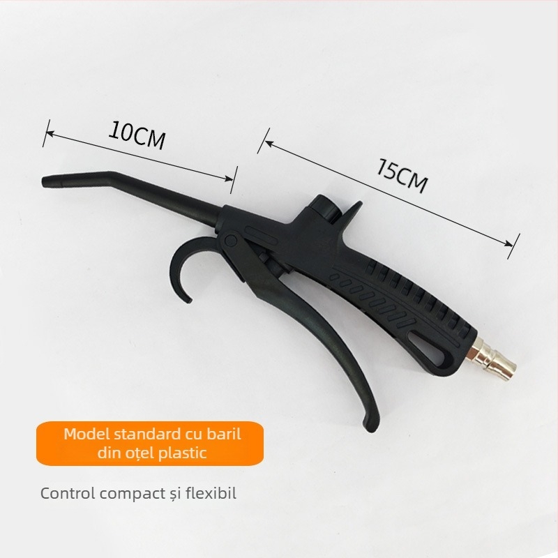 Pistol pneumatic pentru suflarea prafului cu furtun de aer extins, presiune înaltă, industrial