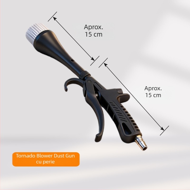 Pistol pneumatic pentru suflarea prafului cu furtun de aer extins, presiune înaltă, industrial