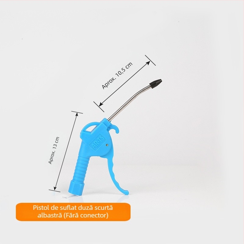 Pistol pneumatic pentru suflarea prafului cu furtun de aer extins, presiune înaltă, industrial