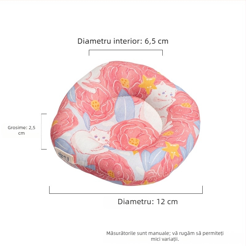 Covoraș din material textil pentru ceainic, în formă de gogoșă, accesorii pentru ceremonia ceaiului, lucrat manual, drăguț.