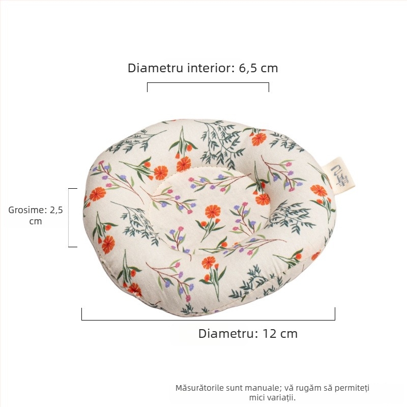 Covoraș din material textil pentru ceainic, în formă de gogoșă, accesorii pentru ceremonia ceaiului, lucrat manual, drăguț.