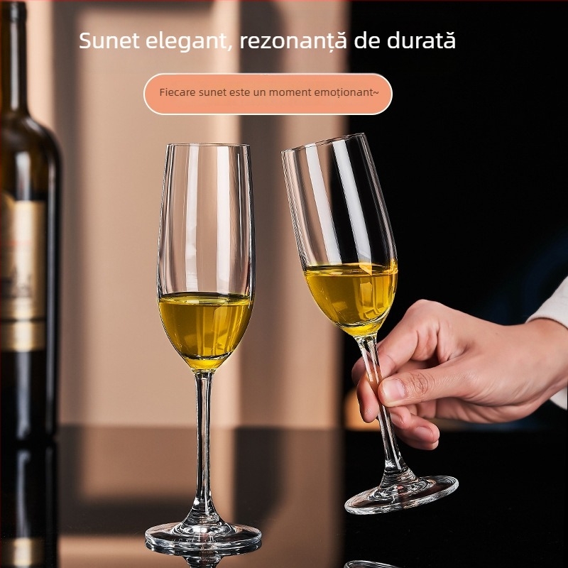 Set pahare din cristal pentru vin roșu Bordeaux, stil european
