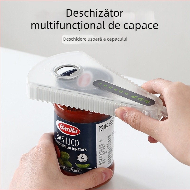 Deschizător de sticle multifuncțional japonez, deschizător manual pentru capace, portabil și antiderapant