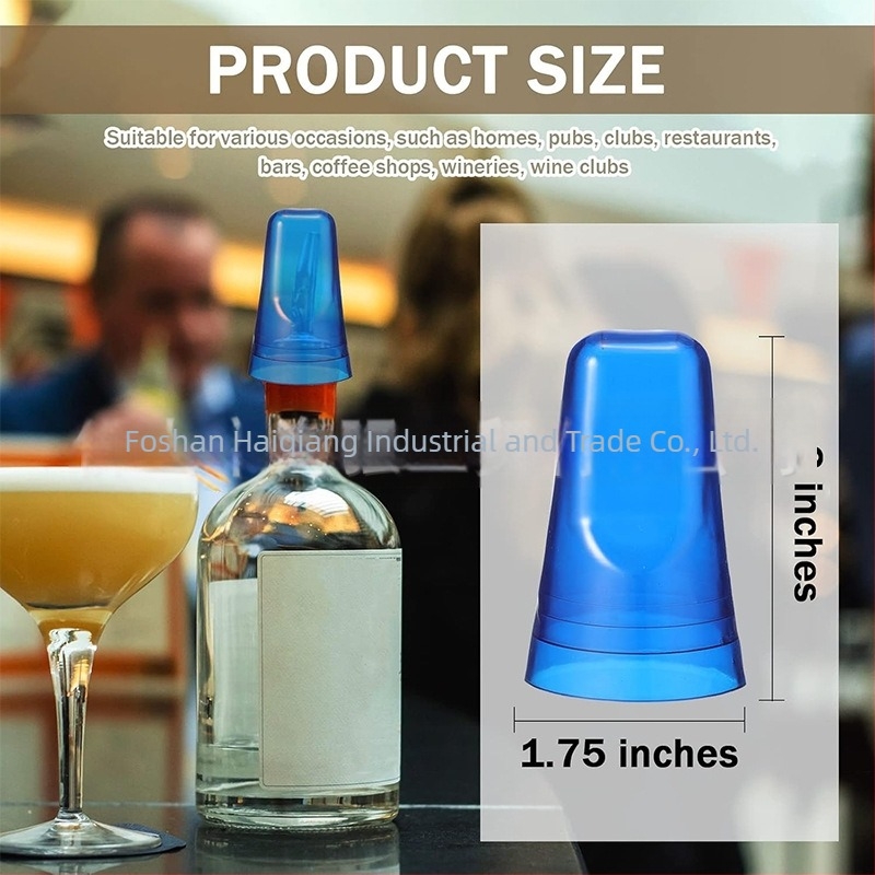 Duză de vin cu capac anti-praf, dop universal pentru sticle – PVC