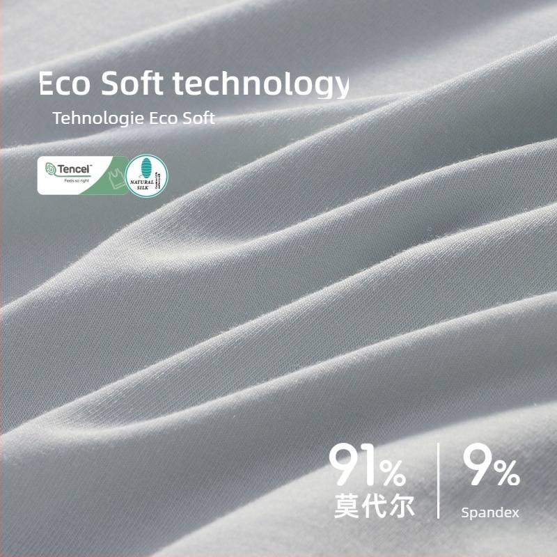 Lenjerie intimă pentru bărbați antibacteriană, Tencel Modal, 80 de fire, respirabilă, cu Lycra, boxeri talie medie, fără cusături
