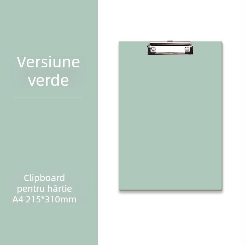 Mapă A4 groasă cu design Morandi, inspirat din stilul chinezesc, pentru studenți și birou
