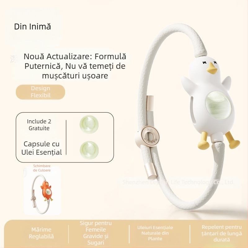 Brățară anti țânțari pentru adulți și copii, portabilă pentru exterior