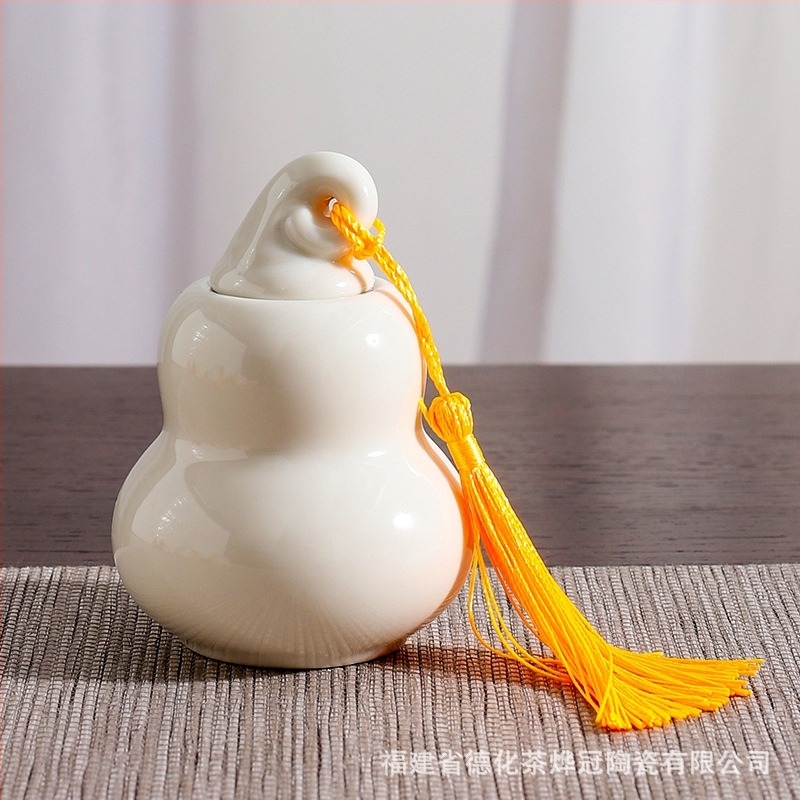 Recipient ceramic etanș, cu formă de dovleac, pentru pastile, capsule, pulberi parfumate, șafran și frunze de ceai