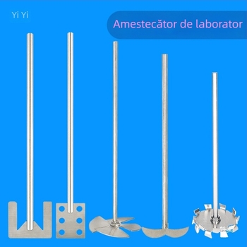 Lamă de amestec din oțel inoxidabil, tip ancoră, disc dispersant zimțat, palete în formă de munte, tijă plată a capului de amestecare