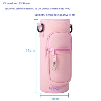 Manșon protector de 40oz pentru termos, anti-cadere, anti-zgâriere, pentru drumeții în aer liber