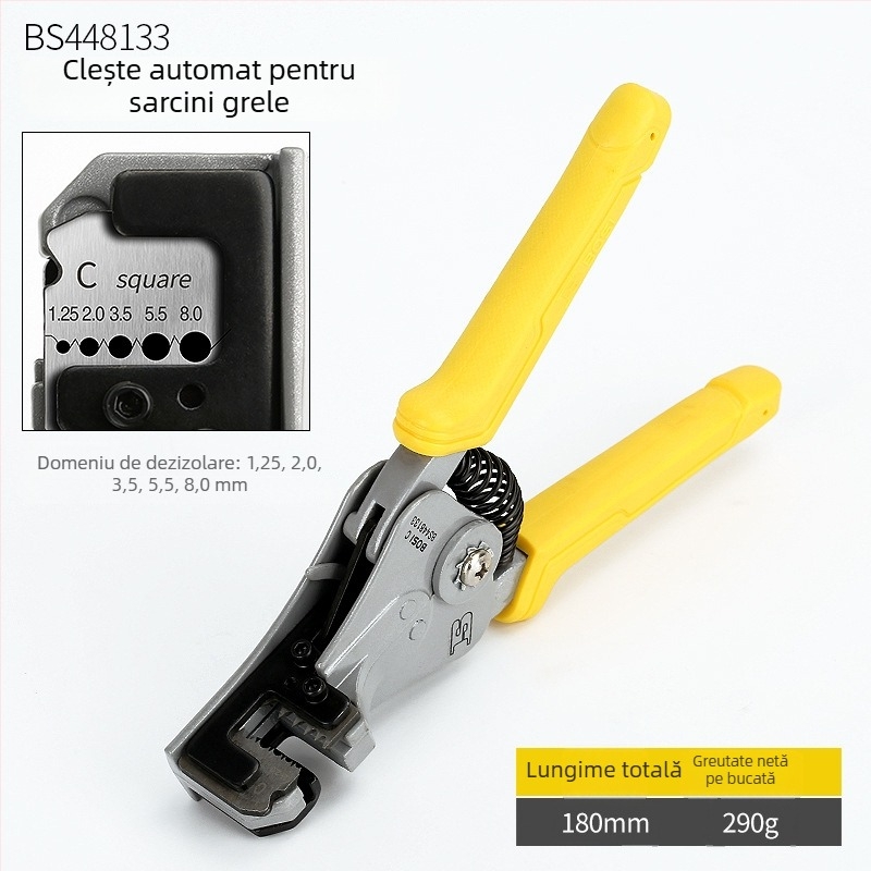 Clește multifuncțional pentru dezizolarea cablurilor, pentru electricieni, unealtă manuală