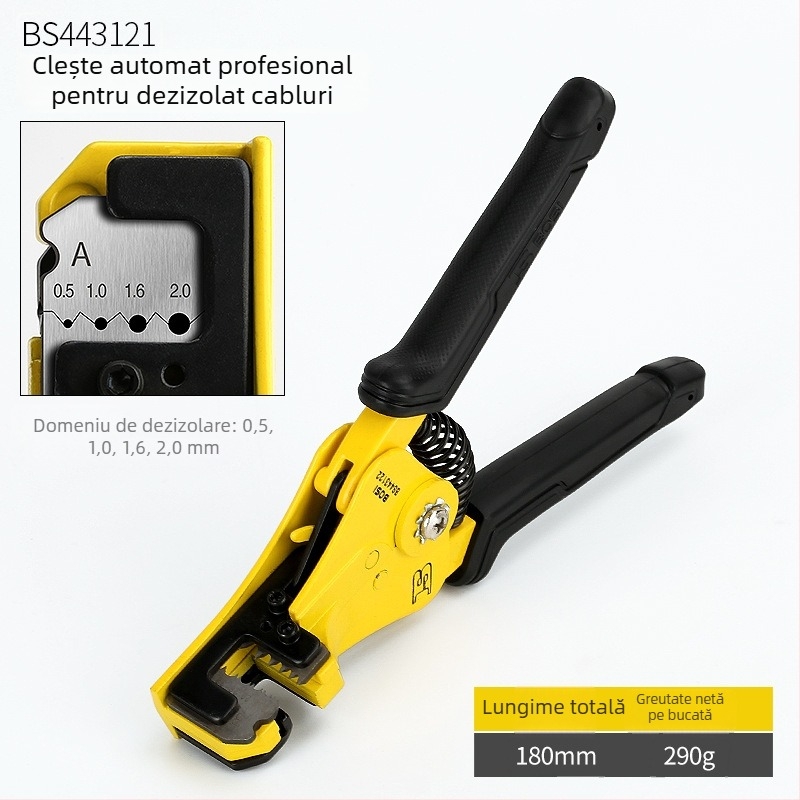 Clește multifuncțional pentru dezizolarea cablurilor, pentru electricieni, unealtă manuală