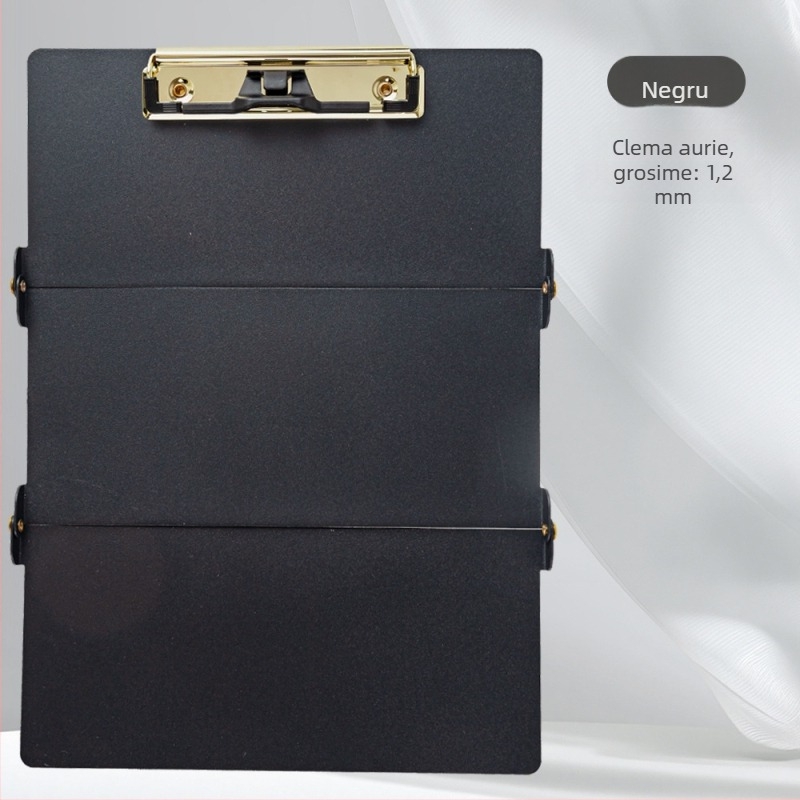 Clipboard din aluminiu A4, planșă de scriere pliabilă și dosar pentru documente