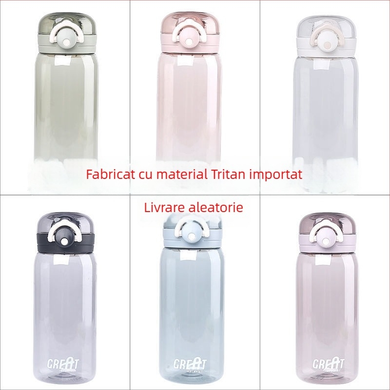 Nanjiren Cană termică în stil coreean, unisex, din oțel inox 304, izolație vid, capacitate mare, capac cu închidere prin clic