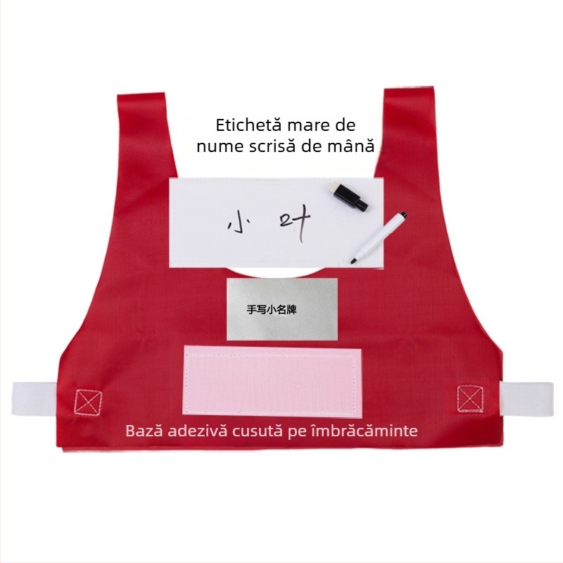 New Mintian Running Man Țesătură Oxford Velcro Vestă scurtă