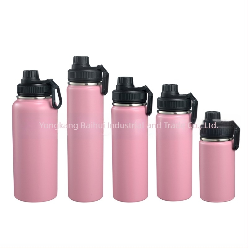 Sticlă de apă Space Cup de 32oz, pereți dubli din oțel inoxidabil 304, izolație, pentru ciclism în aer liber și alpinism.