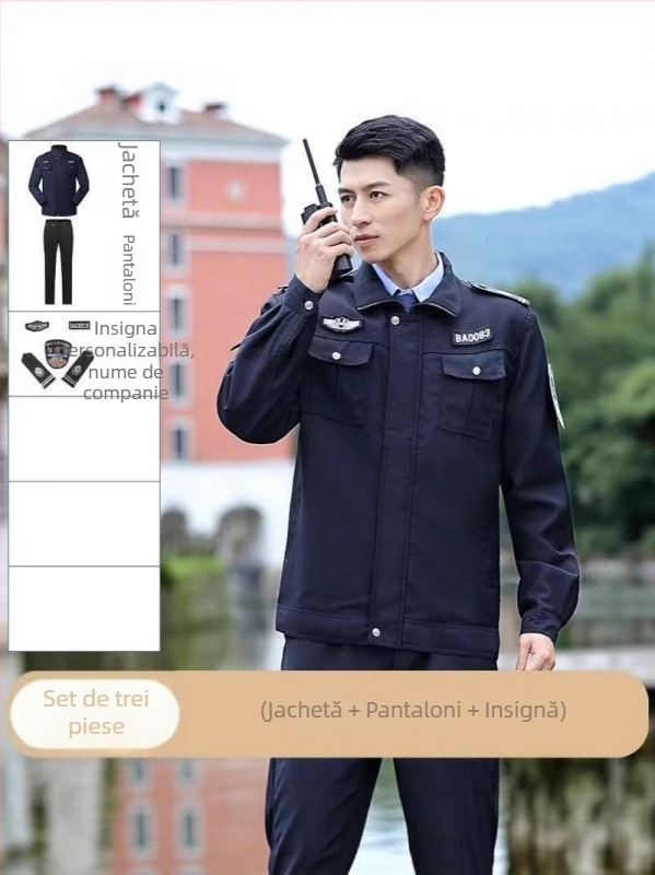 Set de uniforme de securitate pentru bărbați, pentru toate cele patru sezoane