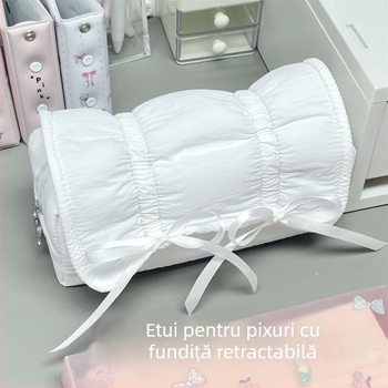 Penar cu nod, funda de balerină, capac mare – organizator școlar pentru fete