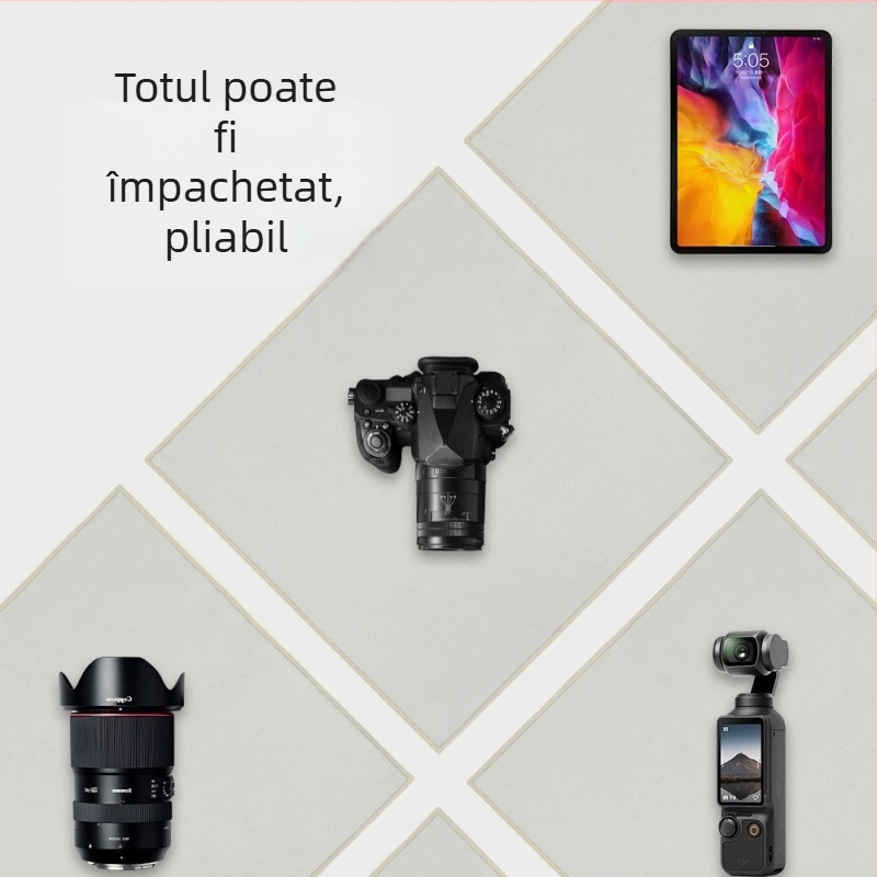 Microfibră imprimată, personalizată pentru înfășurarea camerei, protecție împotriva zgârieturilor și loviturilor, țesătură magică pentru depozitare cosmetice