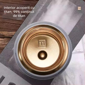 Yunxi Cana termică cu strat de titan și cutie cadou — set business premium pentru infuzarea ceaiului