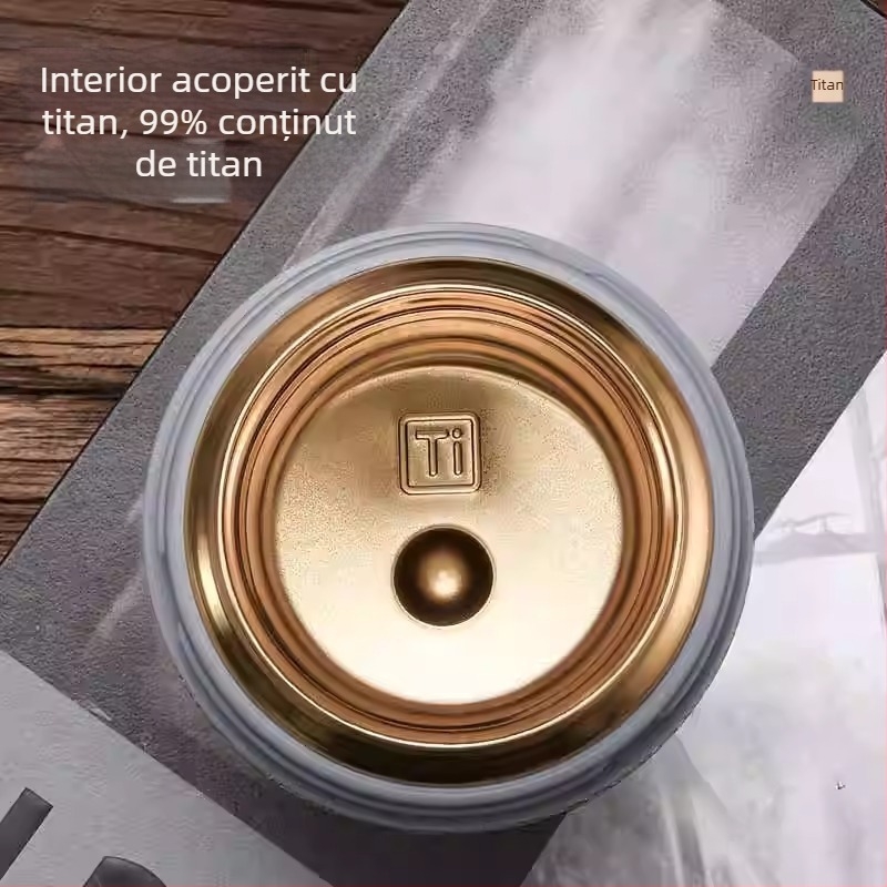 Yunxi Cana termică cu strat de titan și cutie cadou — set business premium pentru infuzarea ceaiului