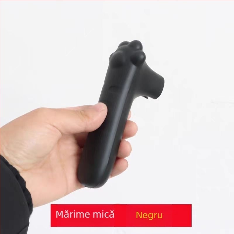 Protector pentru mânerul ușii cu design labă de pisică, silicon anti-derapant, anti-static, plăcuță de susținere pe perete în spatele ușii