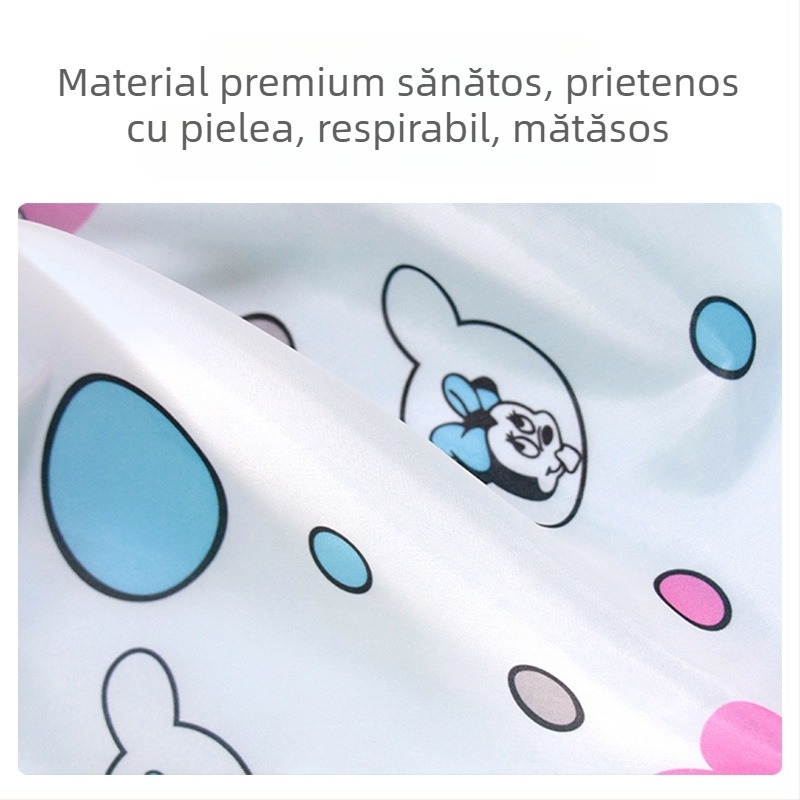 Pelerină de tuns copii pentru uz casnic și bavă pentru păr