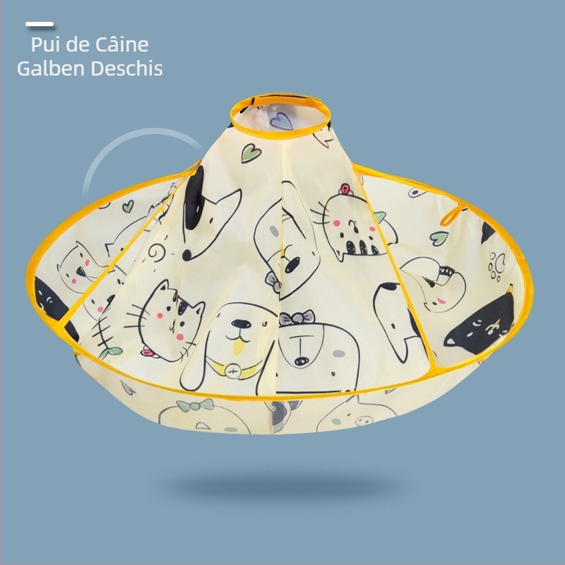 Pelerină de tuns copii pentru uz casnic și bavă pentru păr