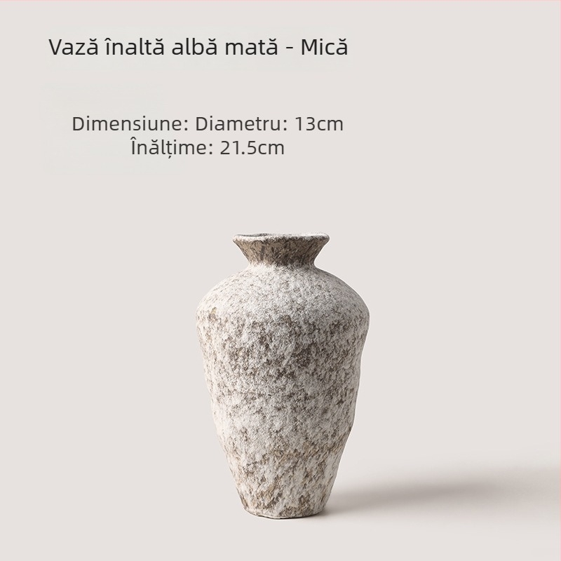 Beihanmei vază vintage din porțelan, farmec Wabi-Sabi pentru decorul casei