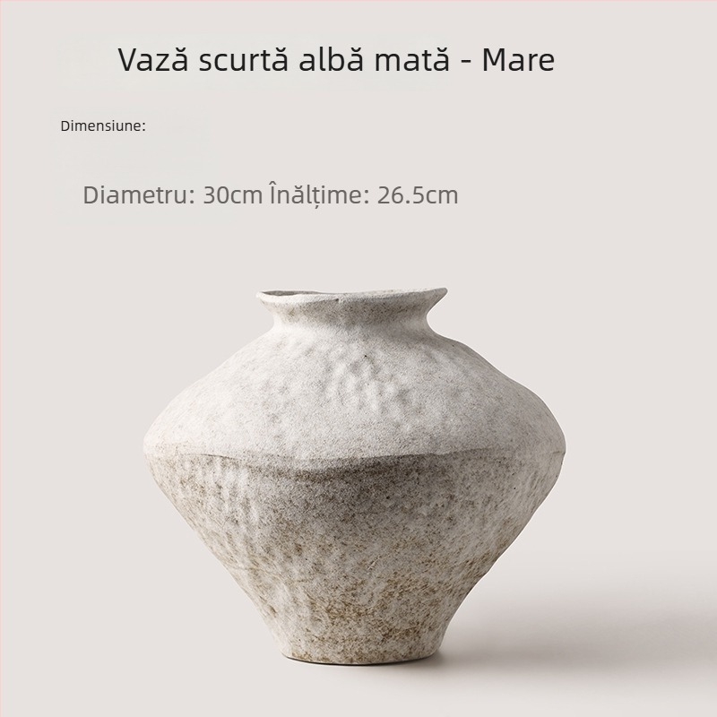Beihanmei vază vintage din porțelan, farmec Wabi-Sabi pentru decorul casei