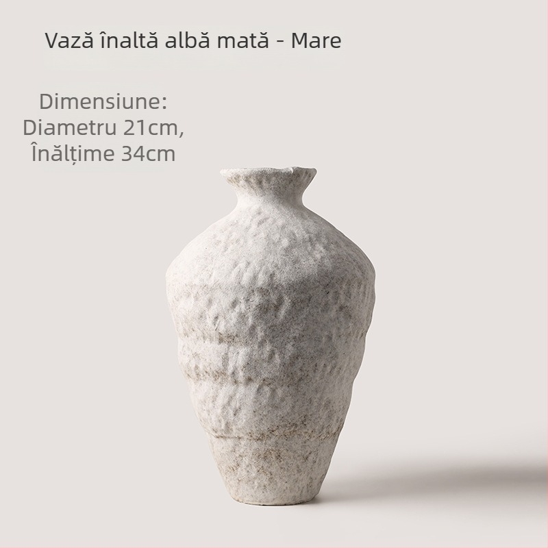 Beihanmei vază vintage din porțelan, farmec Wabi-Sabi pentru decorul casei