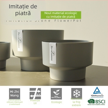 Ghiveci din rășină îmbunătățit pentru orhidee fluture — set mic de ghivece pentru aranjamente florale de Anul Nou