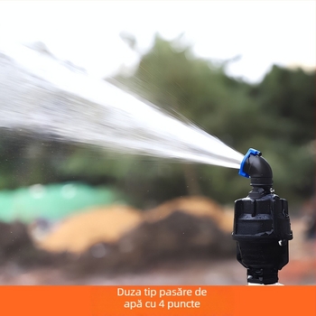 Cap de irigare pentru grădină, rotire automată la 360°, pentru gazon și grădină, economie de apă