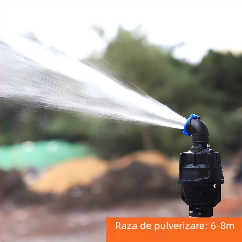 Cap de irigare pentru grădină, rotire automată la 360°, pentru gazon și grădină, economie de apă