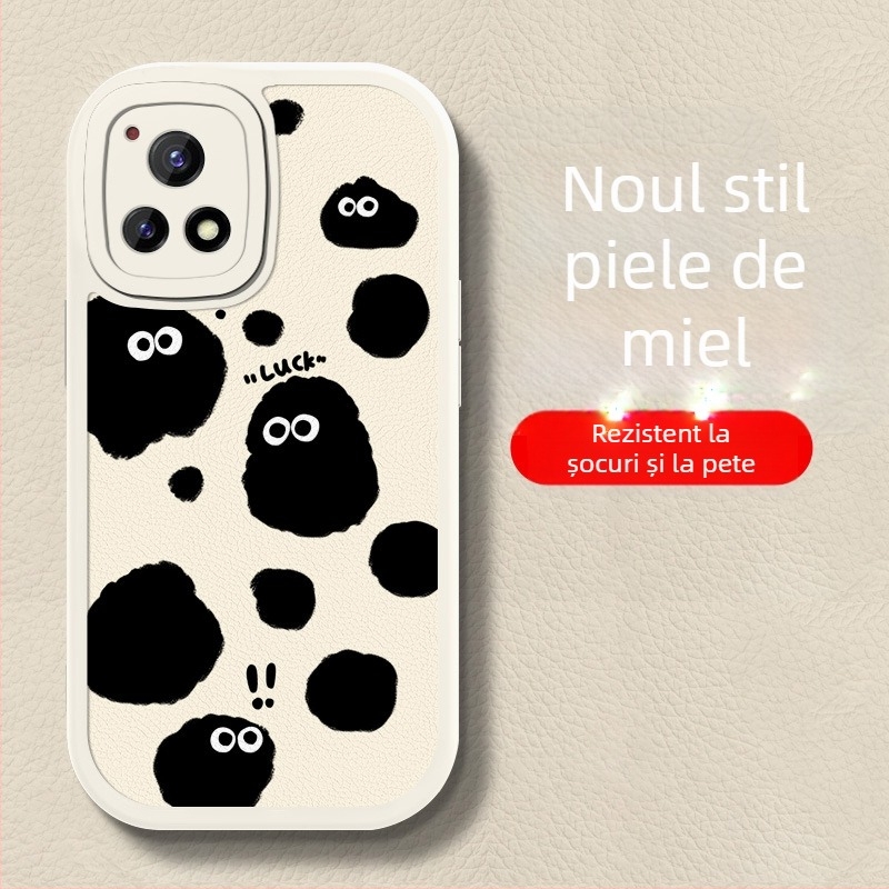 Husă Vivo Y55s, compatibilă cu Y53s și Y52s, din silicon, anti-cădere, design drăguț, unisex