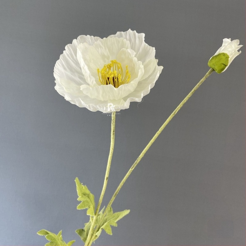 Macii artificial mari – flori de satin pentru aranjamente de nuntă, decor, recuzită pentru fotografie și artă florală pentru casă