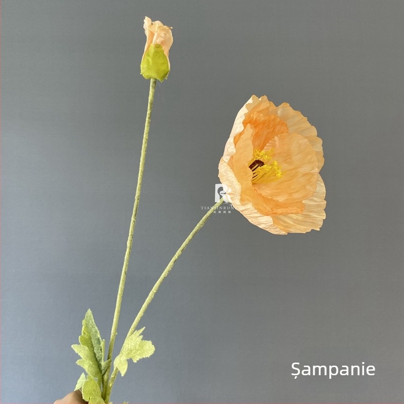 Macii artificial mari – flori de satin pentru aranjamente de nuntă, decor, recuzită pentru fotografie și artă florală pentru casă